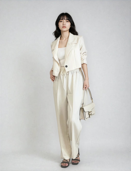 Short Tailored Jacket – 2WAY Style