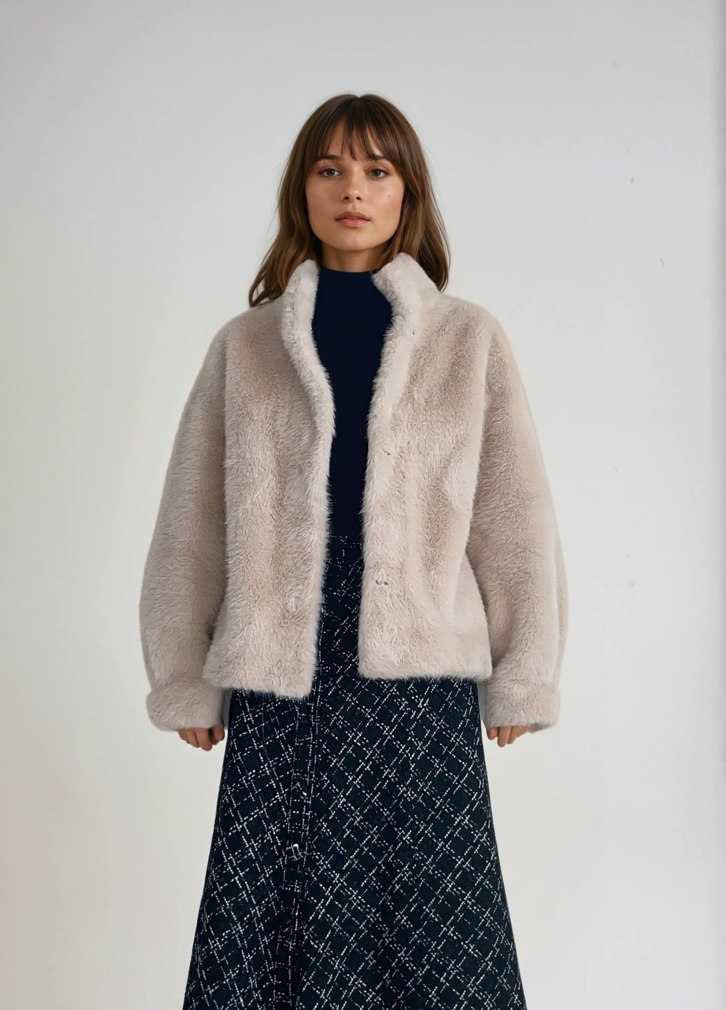 Soft Luxe Faux Fur Short Coat
