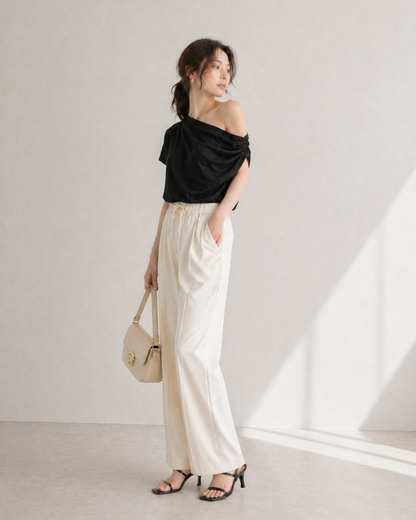 【Relax Easy Straight Pants】