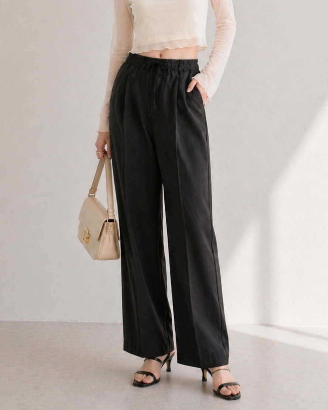 【Relax Easy Straight Pants】