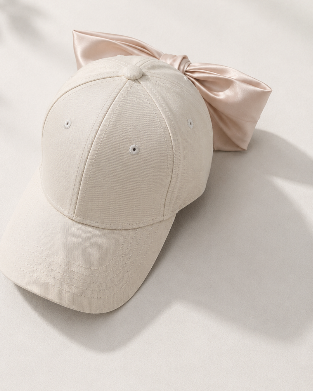 Elegant バックリボンキャップ