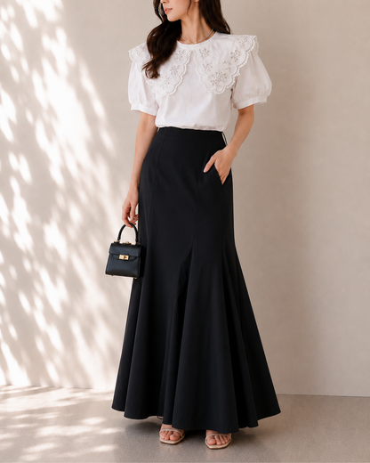 Fleur Lace フラワーレースカラートップス