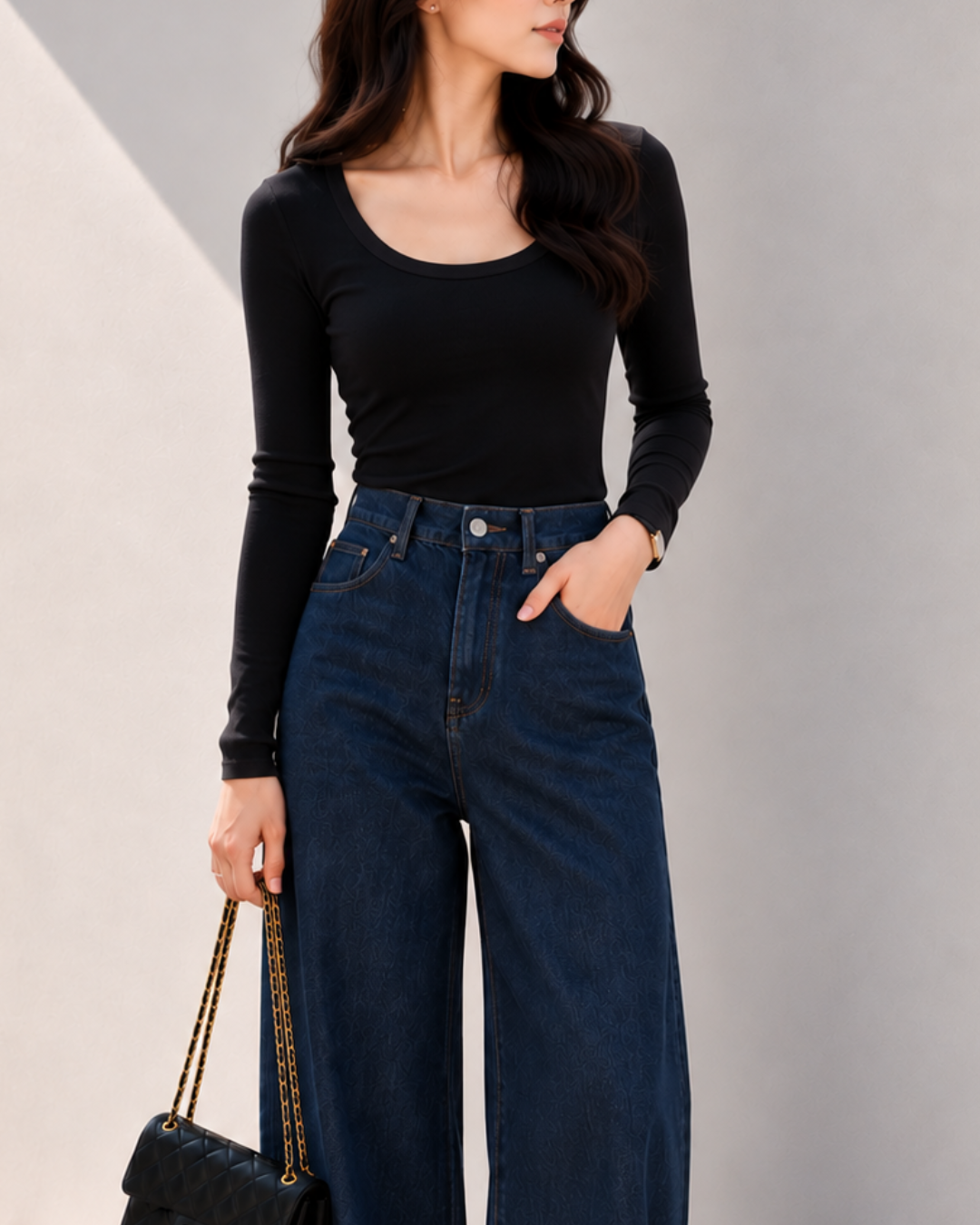 Elegant Scoop  美ライントップス