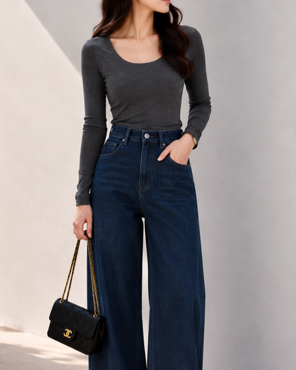 Elegant Scoop  美ライントップス
