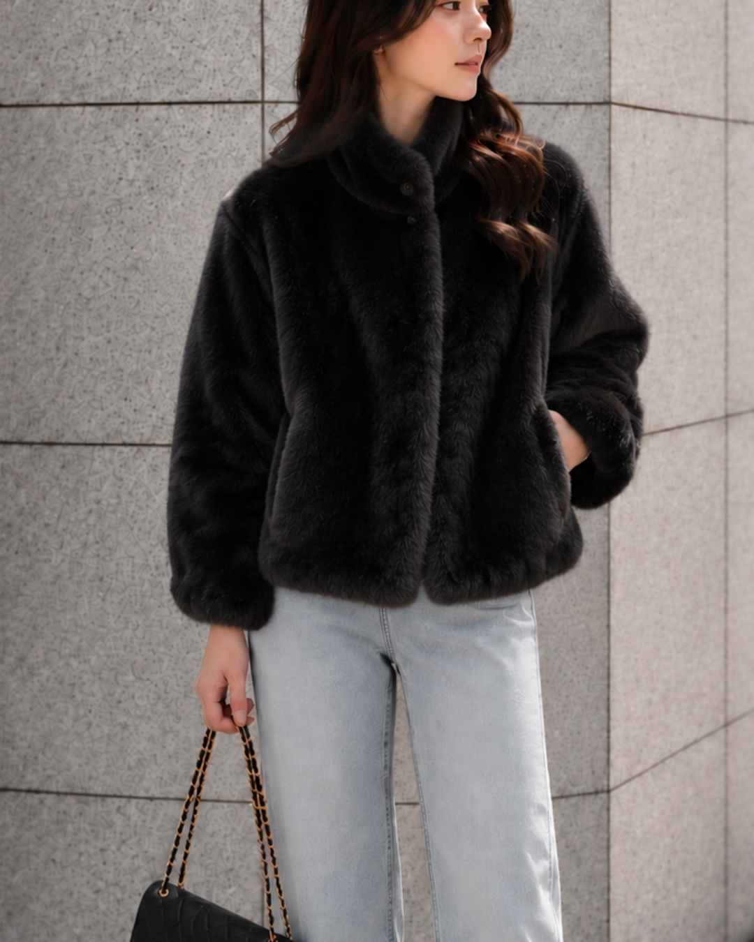 Soft Luxe Faux ファーコート