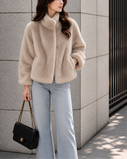 Soft Luxe Faux ファーコート