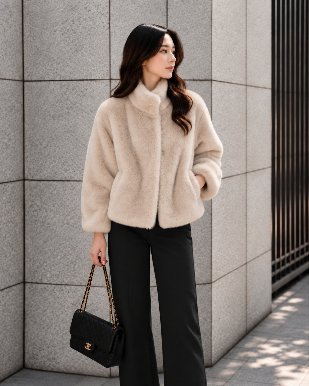 Soft Luxe Faux ファーコート