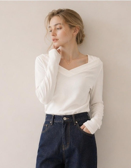Soft Touch V-Neck Top