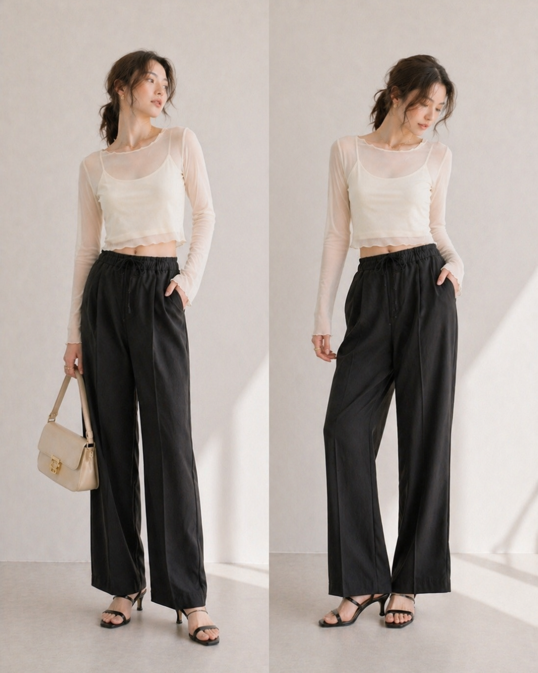 【Relax Easy Straight Pants】