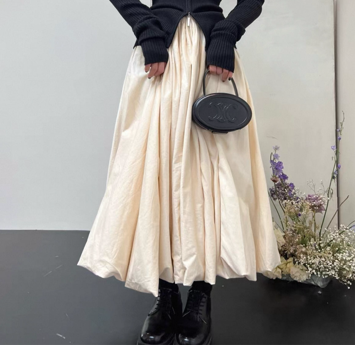 エアリーフレア ロングスカートAiry Flare Long Skirt