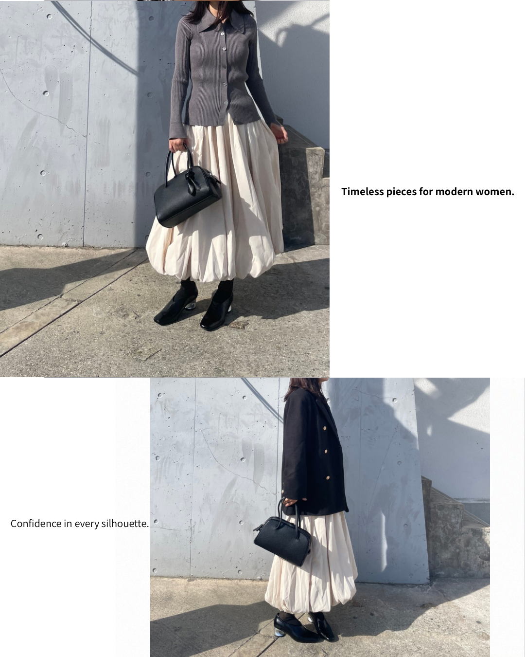 エアリーフレア ロングスカートAiry Flare Long Skirt