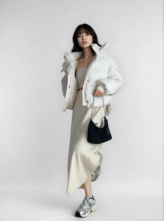 エアリープラッシュ ショートダウンジャケット