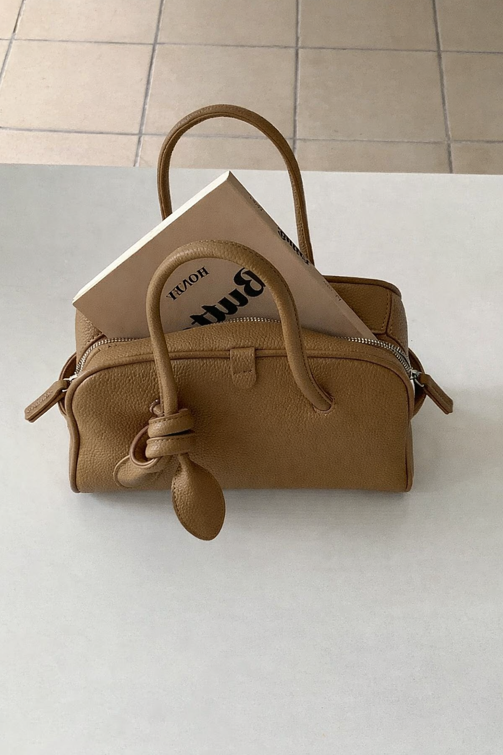 Luna Knot Mini Boston Bag