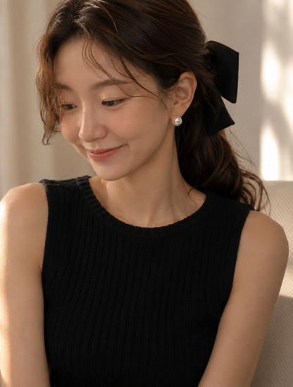 Élise Classic Pearl Stud ピアス