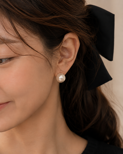 Élise Classic Pearl Stud ピアス