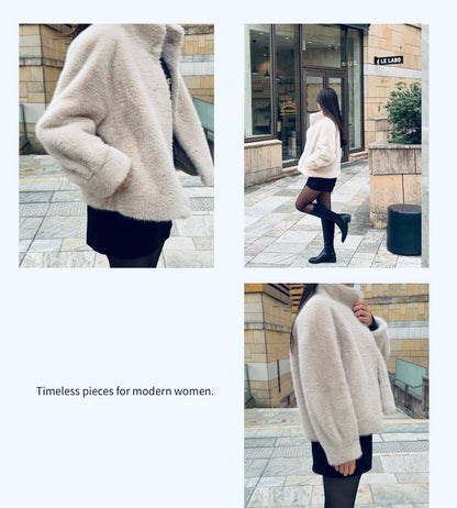 Soft Luxe Faux Fur Short Coat