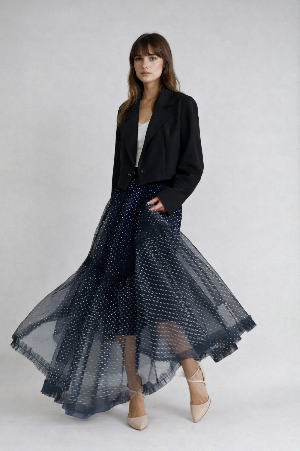 Short Tailored Jacket – 2WAY Style