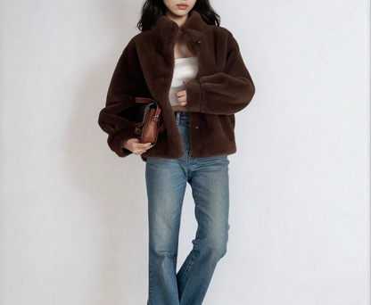 Soft Luxe Faux Fur Short Coat