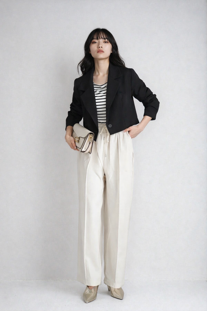 Short Tailored Jacket – 2WAY Style