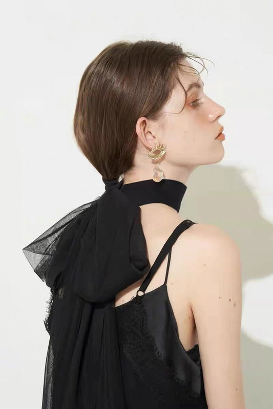Multiway Sheer Ribbon Choker