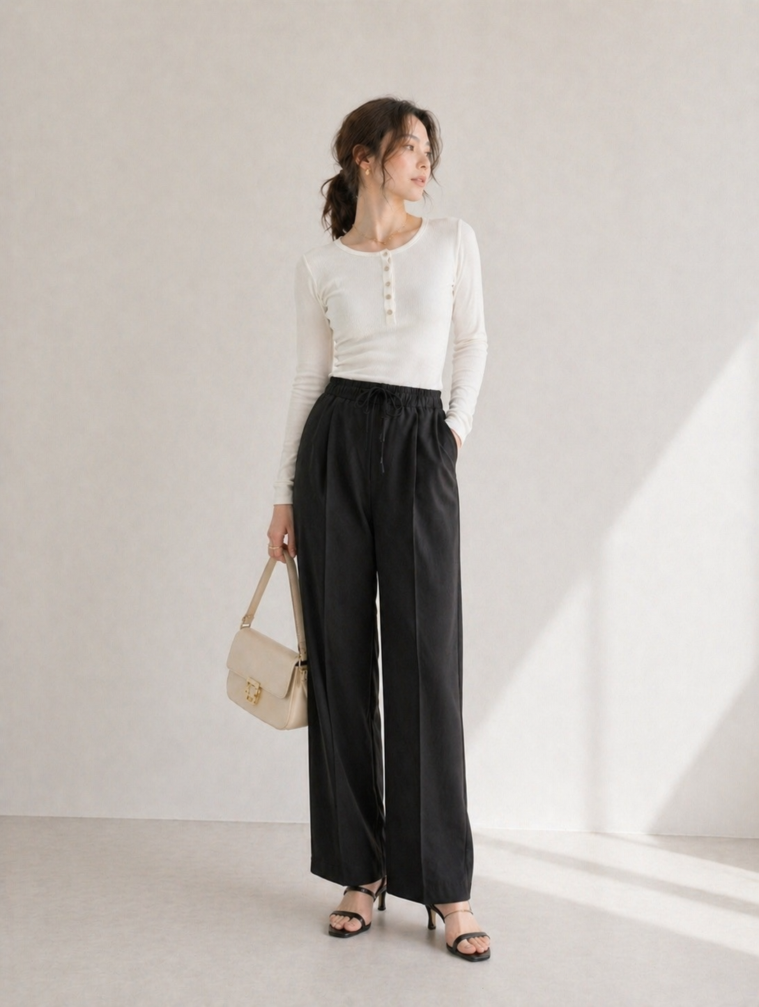 【Relax Easy Straight Pants】