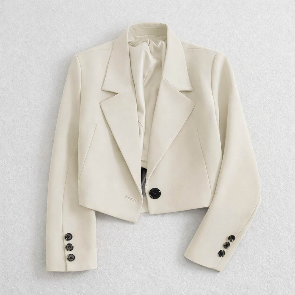 Short Tailored Jacket – 2WAY Style