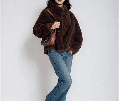 Soft Luxe Faux Fur Short Coat
