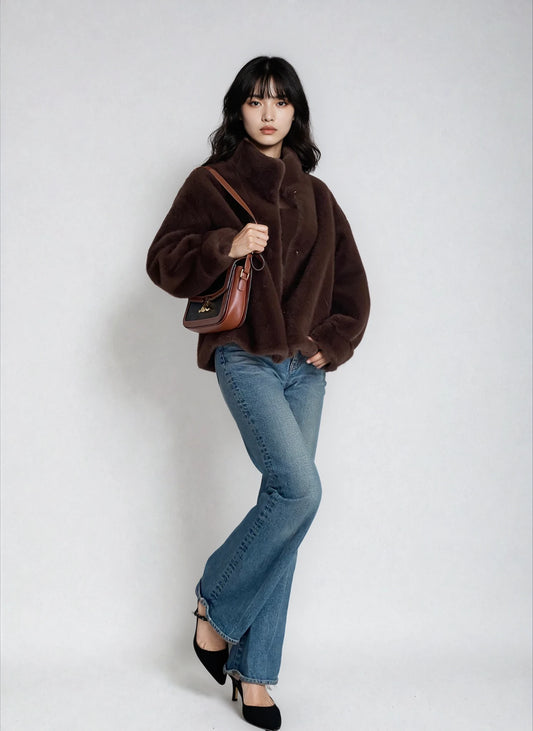 Soft Luxe Faux Fur Short Coat