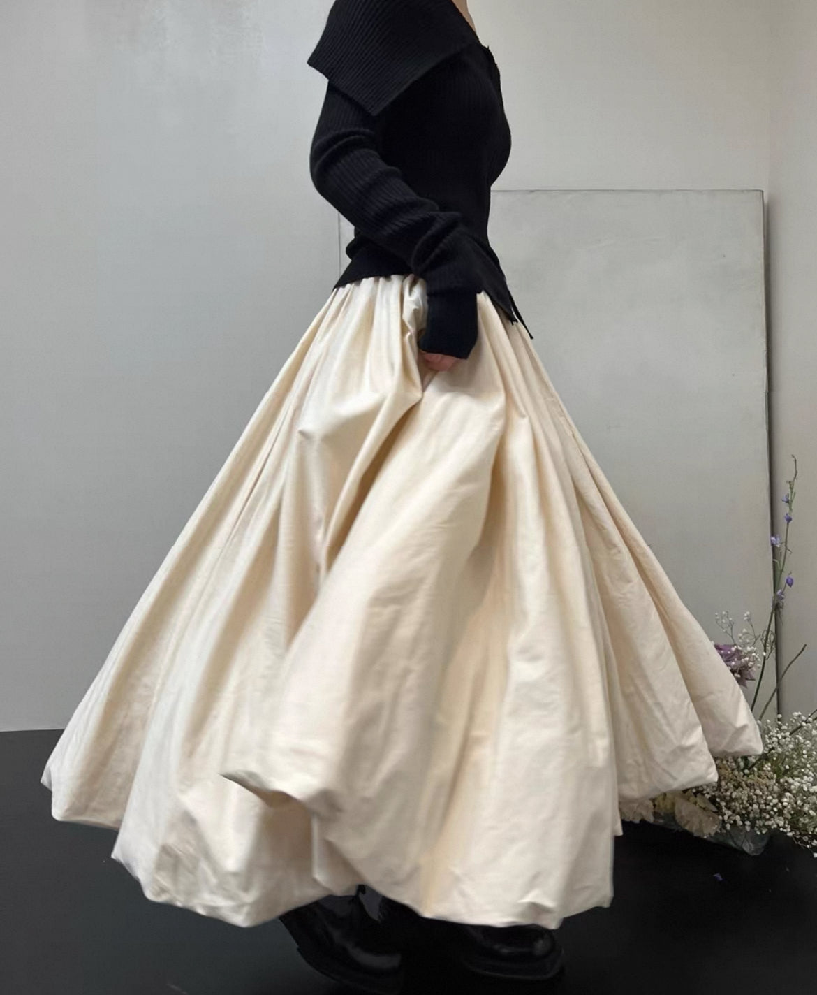 エアリーフレア ロングスカートAiry Flare Long Skirt