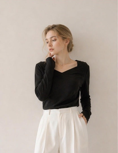 Soft Touch V-Neck Top
