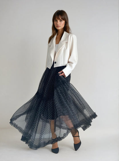 Short Tailored Jacket – 2WAY Style